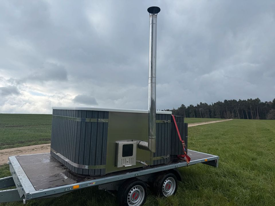Mobiler Hot Tub von bader24 auf dem Anhänger